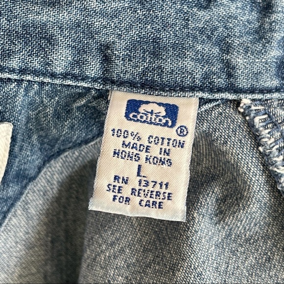 Marsh Landing Blues Women’s Denim Sleeveless Top size Large - Picture 10 of 11